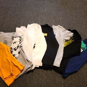 Lot Boys Tees An Long Sleeves